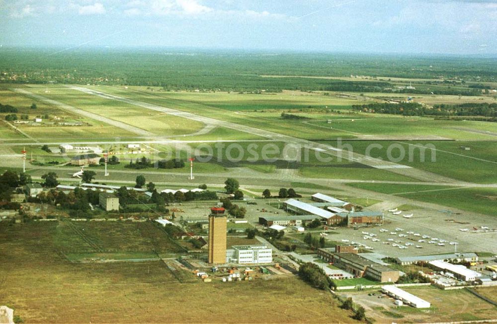 Aerial image Flughafen Schönefeld, Brandenburg - 04.10.1993 Flughafen Schönefeld, Brandenburg