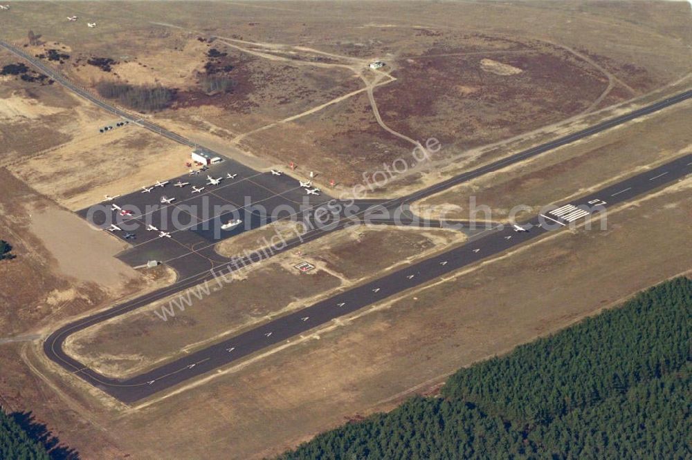 Aerial image Berlin / Brandenburg - Flughafen Schönhagen Brandenburg