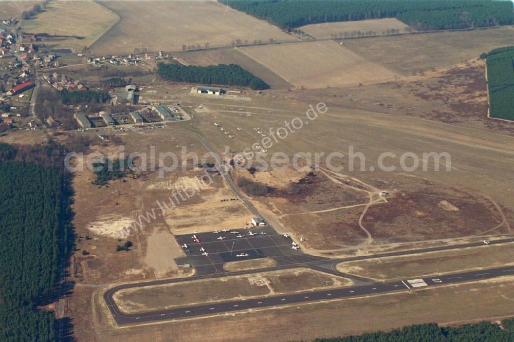 Berlin / Brandenburg from above - Flughafen Schönhagen Brandenburg