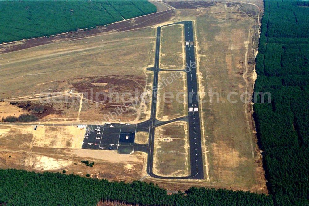 Berlin / Brandenburg from the bird's eye view: Flughafen Schönhagen Brandenburg