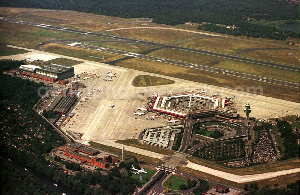 Aerial image Berlin-Tegel - Flughafen Tegel