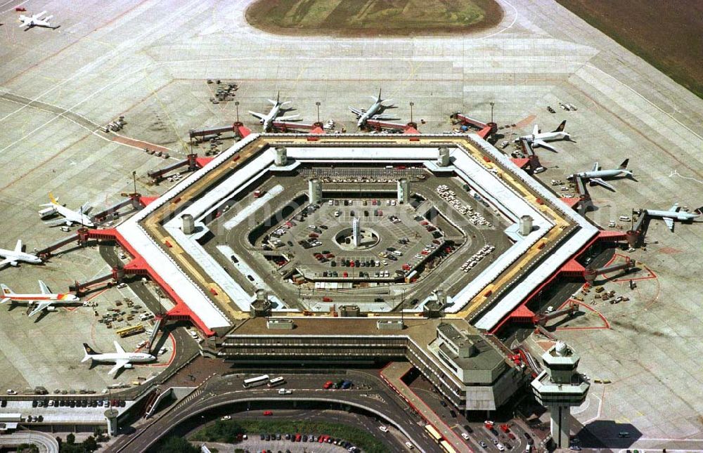 Aerial photograph Berlin-Tegel - Flughafen Tegel