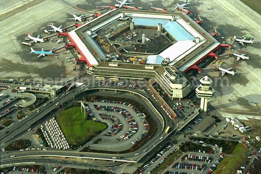 Aerial image Berlin-Tegel - Flughafen-Tegel