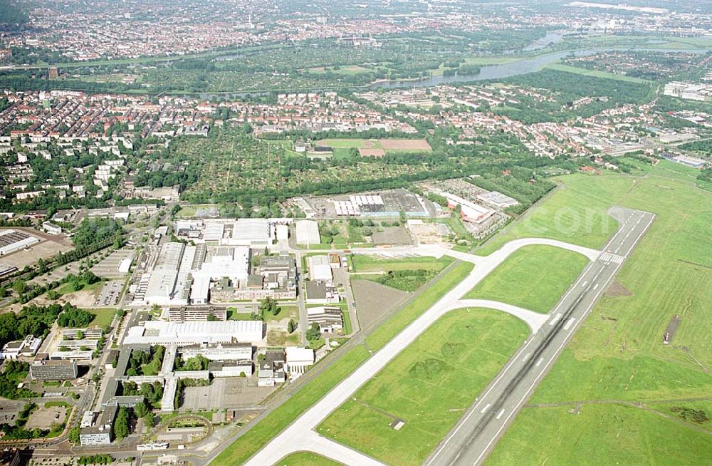 Bremen from the bird's eye view: 