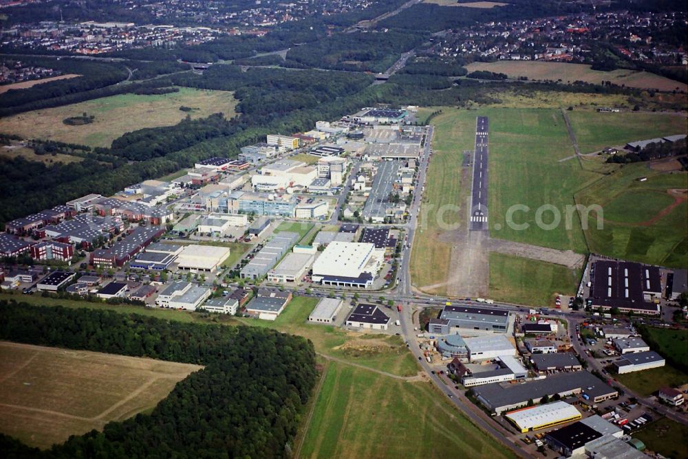 Aerial image Köln - Airport Butzweilerhof Cologne in North Rhine-Westphalia