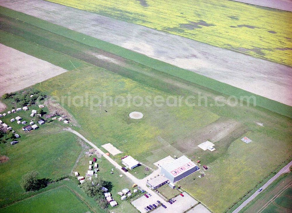 Aerial image Gransee / BRA - Flugplatz Gransee / Brandenburg.