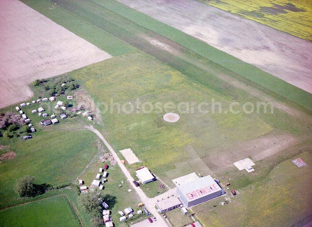 Aerial photograph Gransee / BRA - Flugplatz Gransee / Brandenburg.