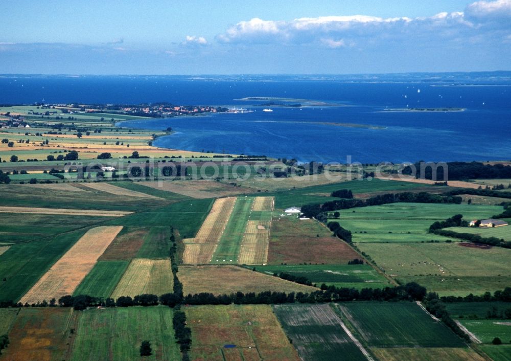 Aerial image Marstal - Airfield Aero in Marstal in Denmark