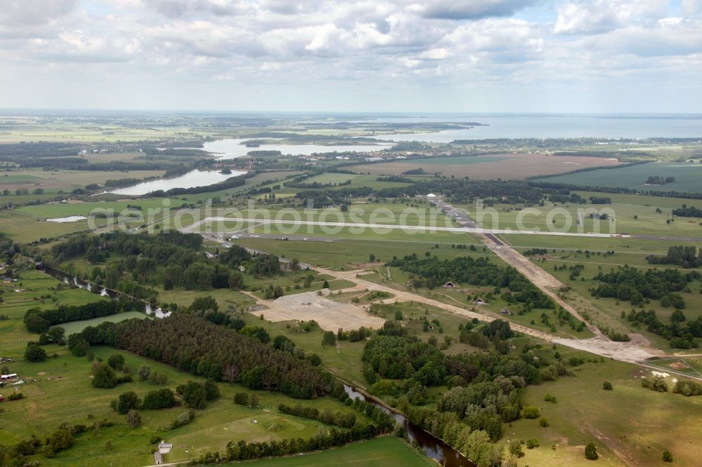 Aerial photograph Lärz - View of the Mueritz Airpark in Laerz in the state of Mecklenburg-West Pomerania