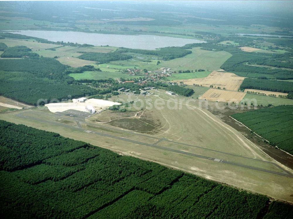 Aerial image Schönhagen / Brandenburg - Flugplatz Schönhagen in Brandenburg