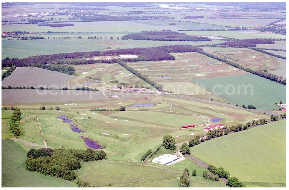 Groß Kienitz / Brandenburg from above - 29.05.2004 Groß-Kienitz / BRB Golfcenter Groß Kienitz Verwaltungsgesellschaft mbH, Herr Markus Fränkle, Friedrichstraße 150, 10117 Berlin, Tel.: 20394043, Fax: 20394022