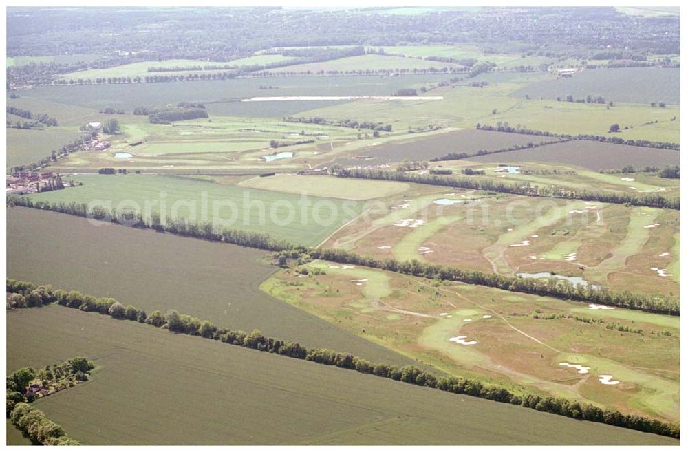 Aerial image Groß Kienitz / Brandenburg - 29.05.2004 Groß-Kienitz / BRB Golfcenter Groß Kienitz Verwaltungsgesellschaft mbH, Herr Markus Fränkle, Friedrichstraße 150, 10117 Berlin, Tel.: 20394043, Fax: 20394022