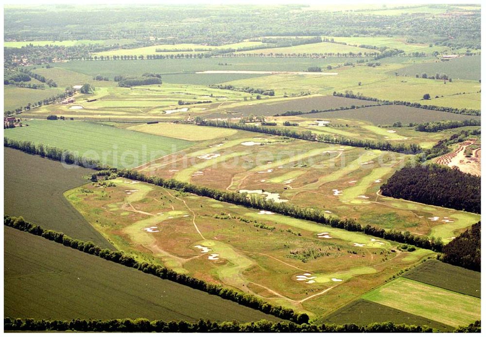 Aerial image Groß Kienitz / Brandenburg - 29.05.2004 Groß-Kienitz / BRB Golfcenter Groß Kienitz Verwaltungsgesellschaft mbH, Herr Markus Fränkle, Friedrichstraße 150, 10117 Berlin, Tel.: 20394043, Fax: 20394022