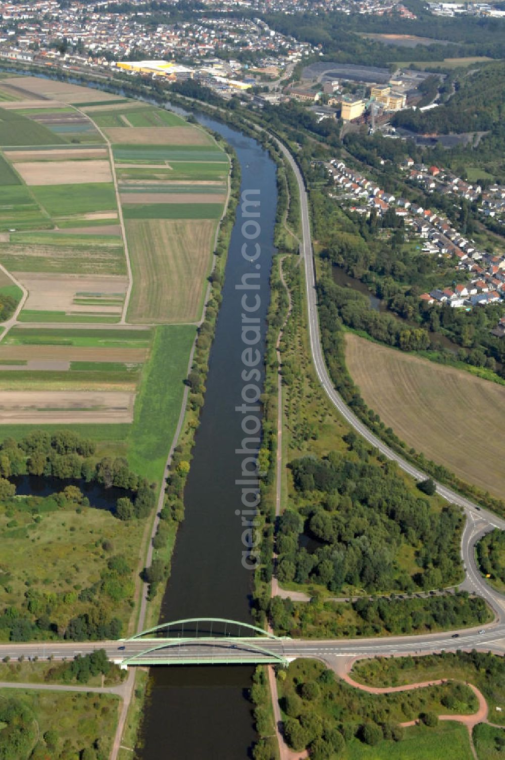 Saarlouis from the bird's eye view: 