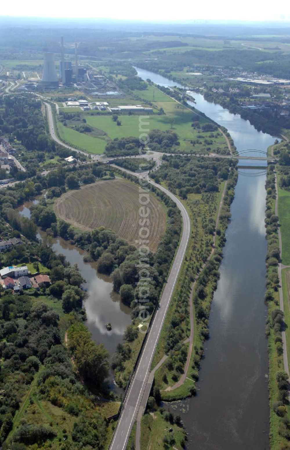 Saarlouis from above - 