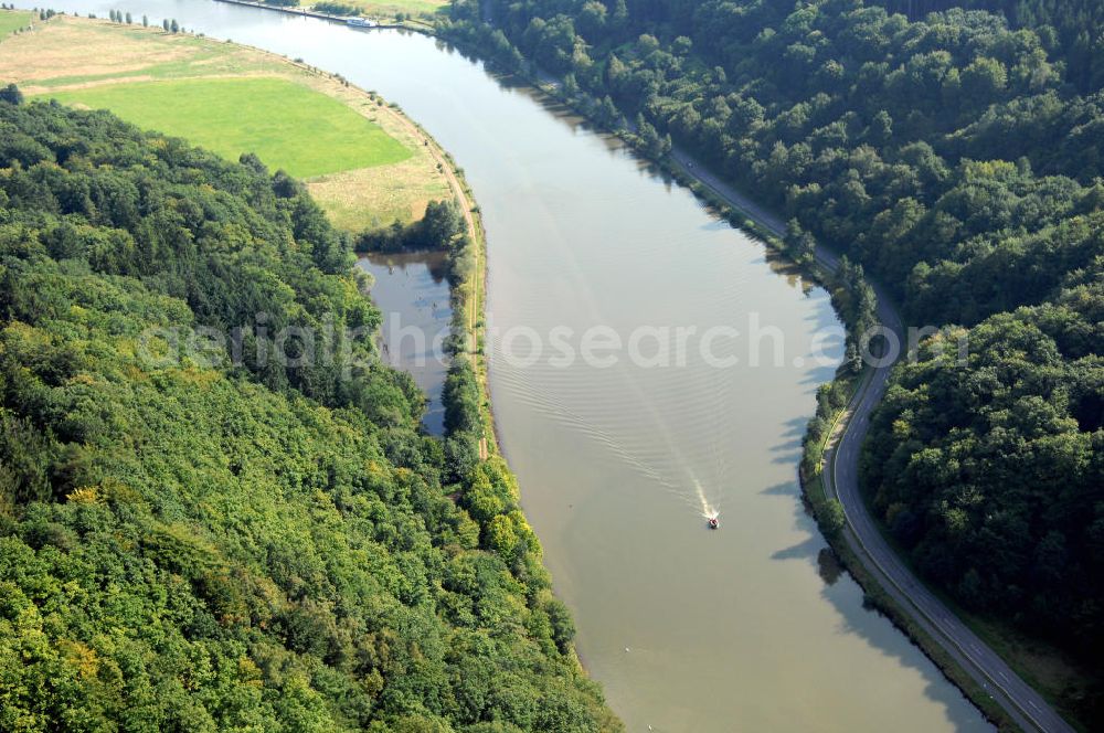 Aerial image Mettlach OT Keuchingen - 