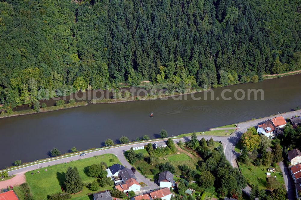 Aerial image Mettlach OT Keuchingen - 