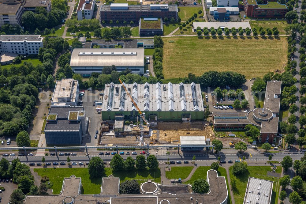 Aerial photograph Dortmund - Research building and office complex Technologie Zentrum Dortmund on Emil-Figge-Strasse in the district Barop in Dortmund in the state North Rhine-Westphalia, Germany