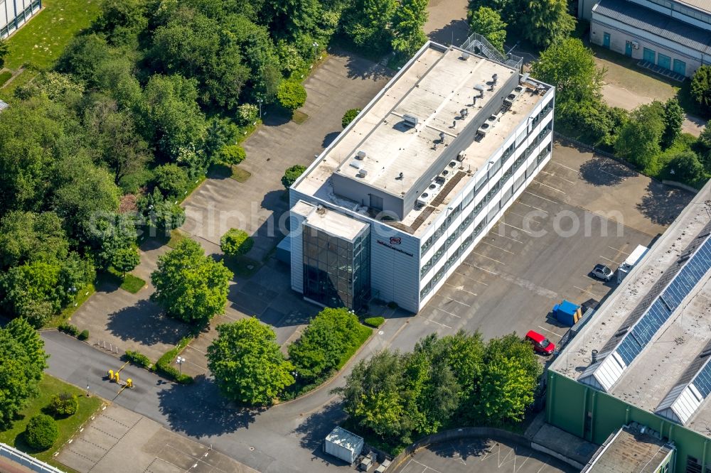 Aerial image Dortmund - Research building and office complex of BioMedizinZentrumDortmund on Emil-Figge-Strasse in Dortmund in the state North Rhine-Westphalia, Germany