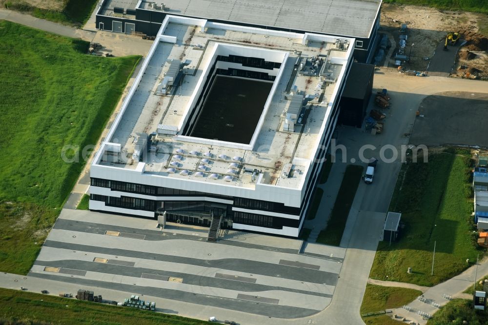 Aerial photograph Schenefeld - Research building and office complex European XFEL - Forschungscampus Schenefeld in the district Altona in Schenefeld in the state Schleswig-Holstein, Germany