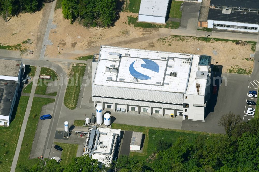 Jülich from the bird's eye view: Research building and office complex in Forschungszentrum Juelich in Juelich in the state North Rhine-Westphalia, Germany