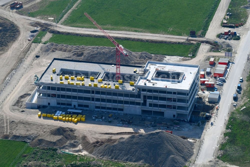 Aerial image Freiburg im Breisgau - Research building and office complex of Fraunhofer-Institut fuer Physikalische Messtechnik IPM on Georges-Koehler-Allee in Freiburg im Breisgau in the state Baden-Wuerttemberg, Germany