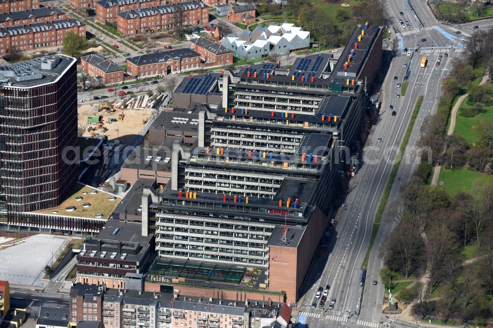 Aerial photograph Kopenhagen - Research building and office complex Laererforeningen Tandlaegeskolen Panum in Copenhagen in Denmark