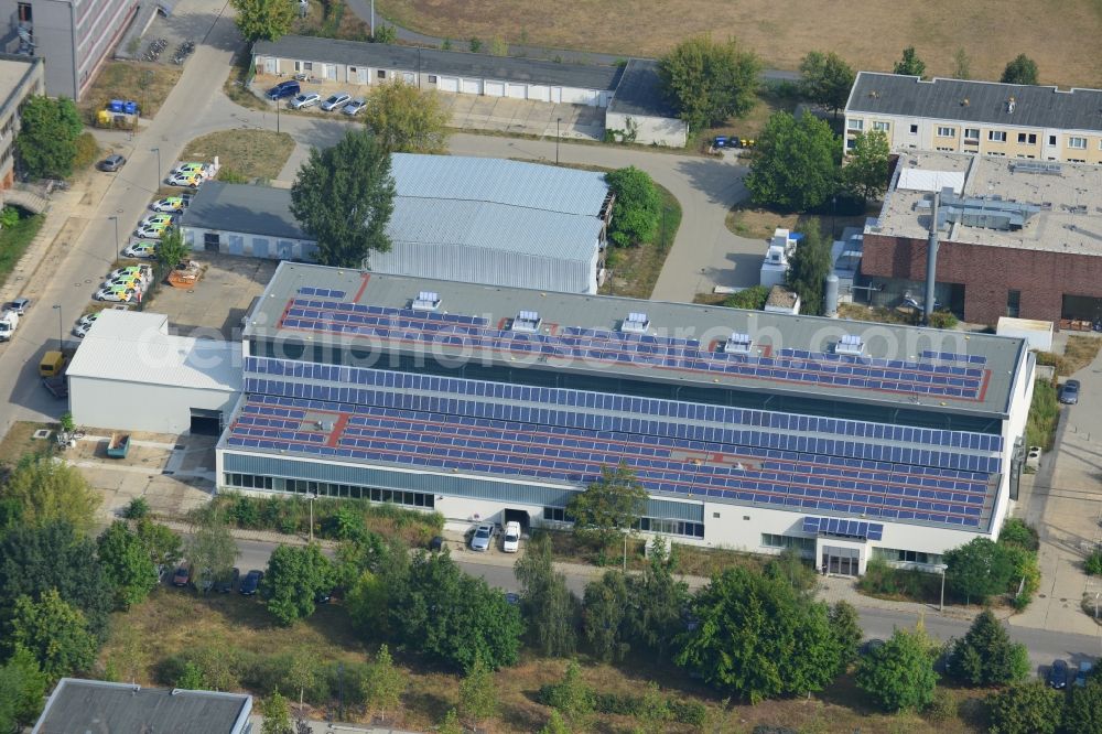 Aerial image Cottbus - View of FMPA - research and material testing institution of Brandenburgian Technical University Cottbus in Brandenburg