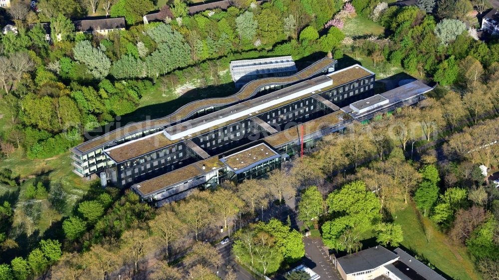 Bonn from above - Caesar Research Center in Bonn in the state North Rhine-Westphalia, Germany