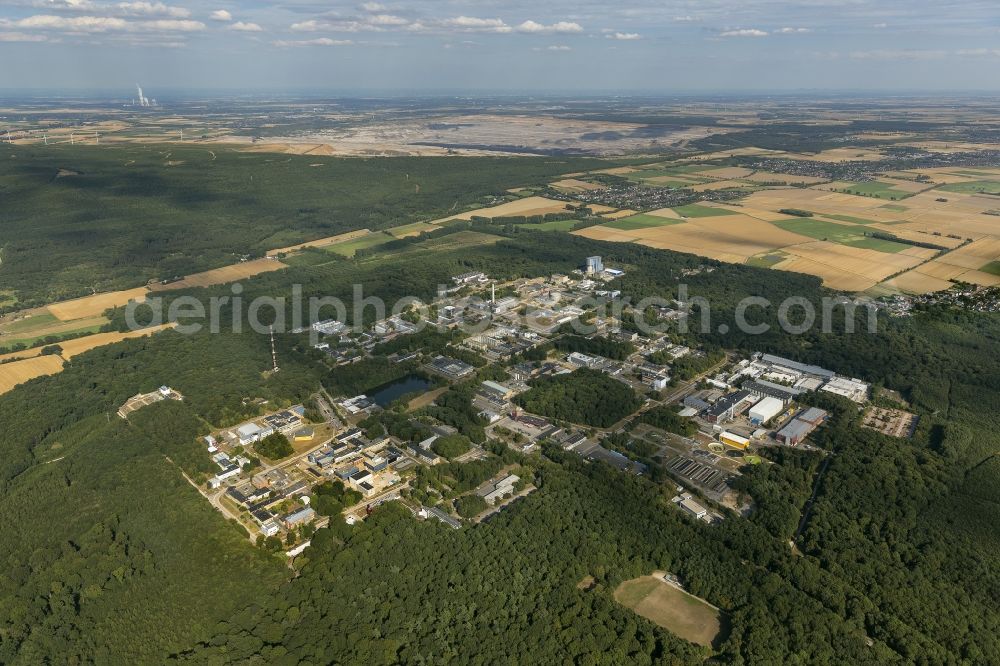 Aerial image Jülich - The Forschungszentrum Jülich in North Rhine-Westphalia is a place for interdisciplinary research