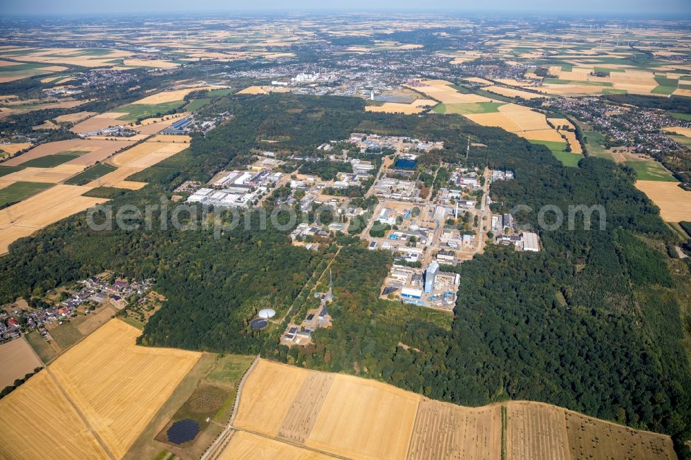 Jülich from above - The Forschungszentrum Juelich in North Rhine-Westphalia is a place for interdisciplinary research