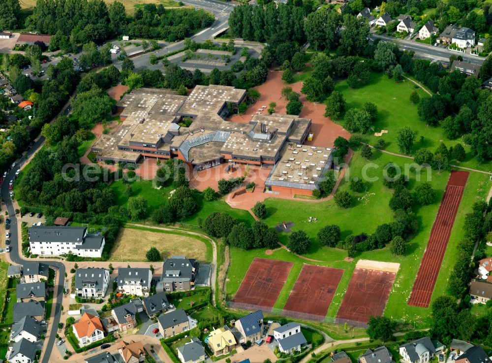 Jülich from above - The Forschungszentrum Jülich in North Rhine-Westphalia is a place for interdisciplinary research