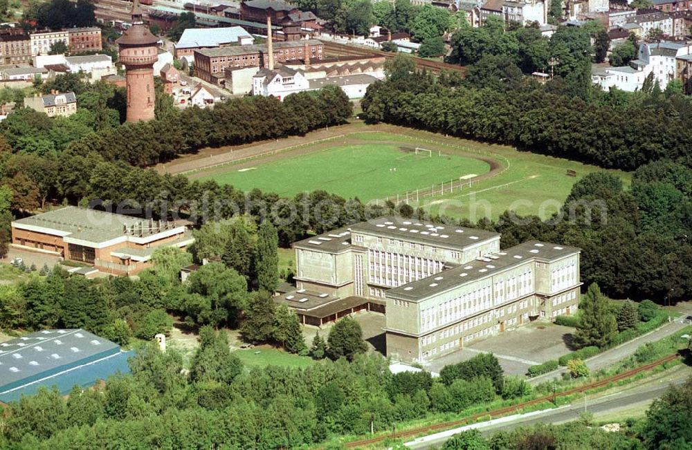 Forst / BRB from above - Forst Stadtbereich am Stadion