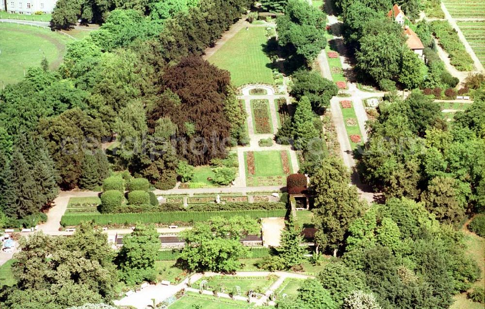 Aerial image Forst / BRB - Forster Rosengarten