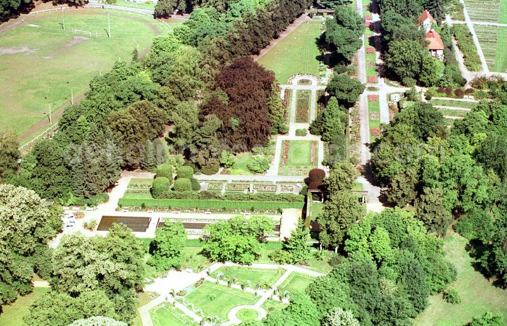 Aerial photograph Forst / BRB - Forster Rosengarten