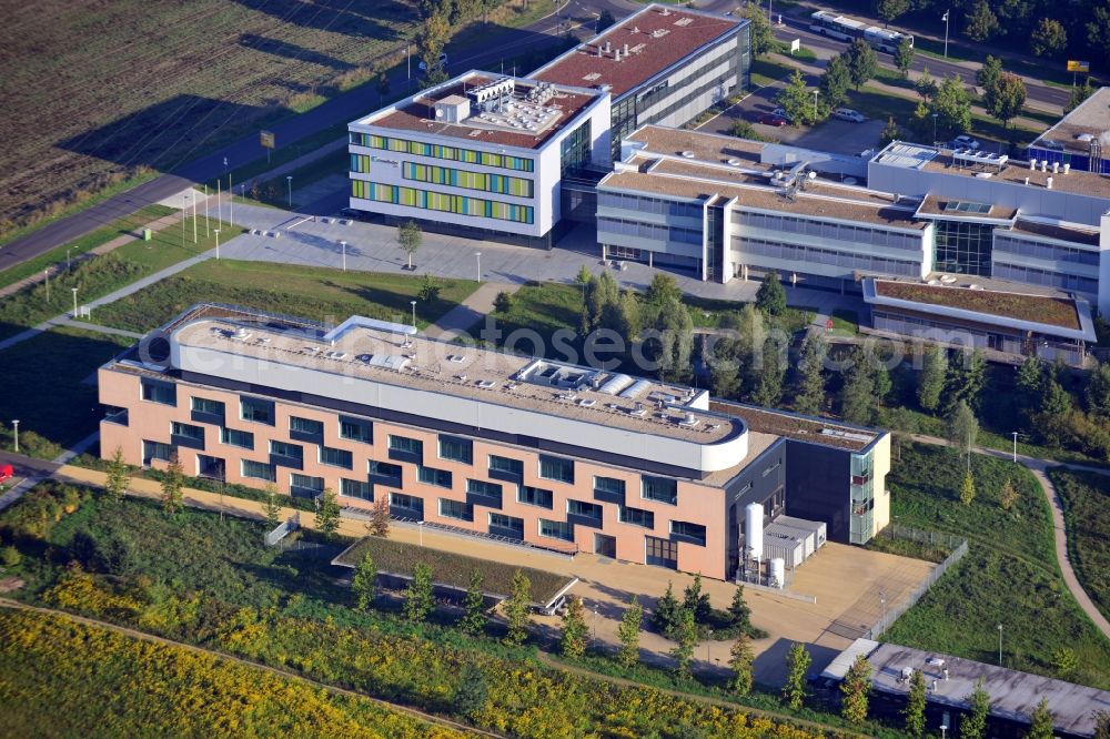 Aerial image Potsdam - View of Fraunhofer Institute Golm in Potsdam in Brandenburg