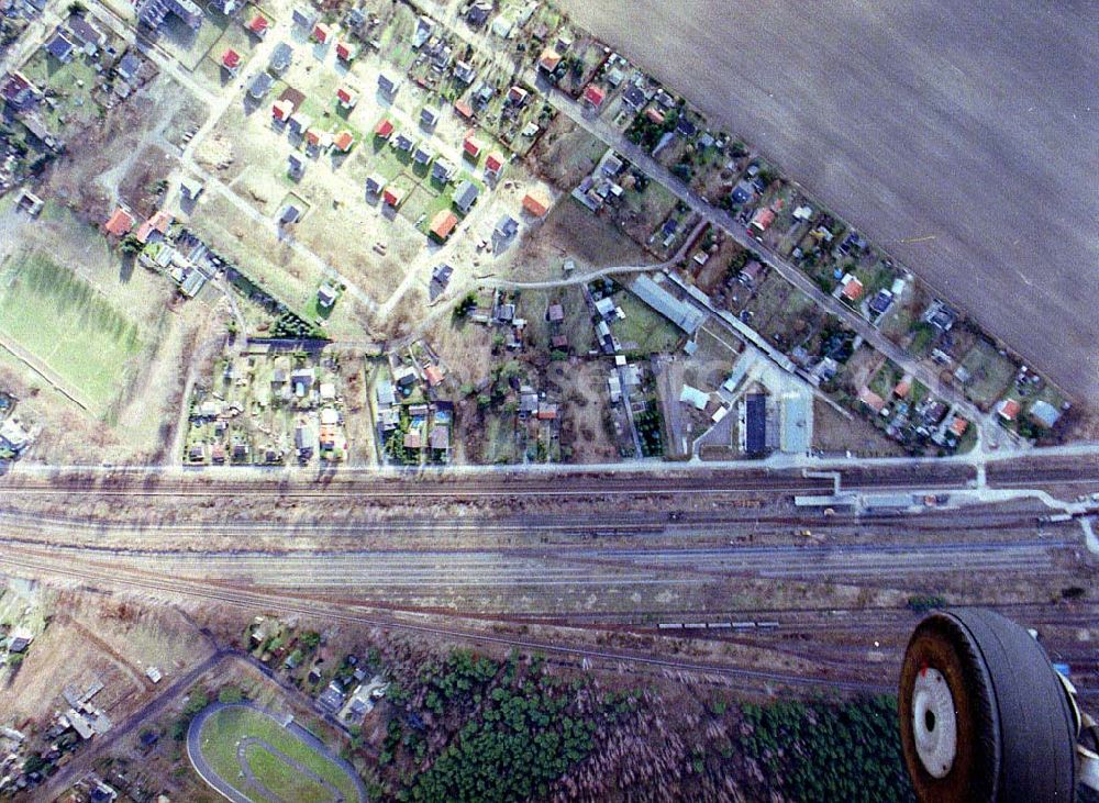 Fredersdorf / BRB from above - Fredersdorf / BRB