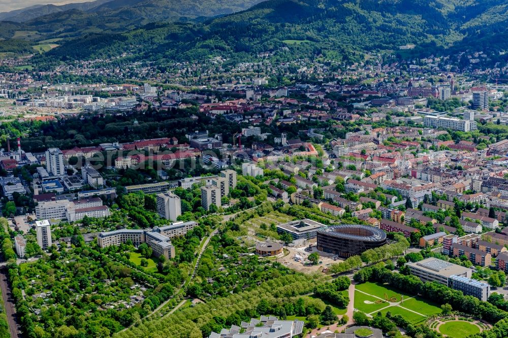 Aerial image Freiburg im Breisgau - Freiburg west im Breisgau in the state Baden-Wuerttemberg