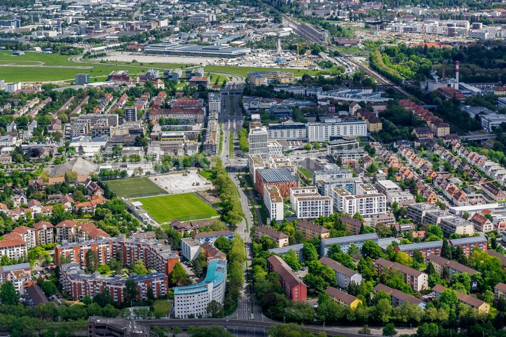 Aerial photograph Freiburg im Breisgau - Freiburg west im Breisgau in the state Baden-Wuerttemberg