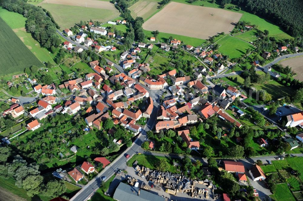 Aerial photograph Freienorla - Freienorla in the state Thuringia