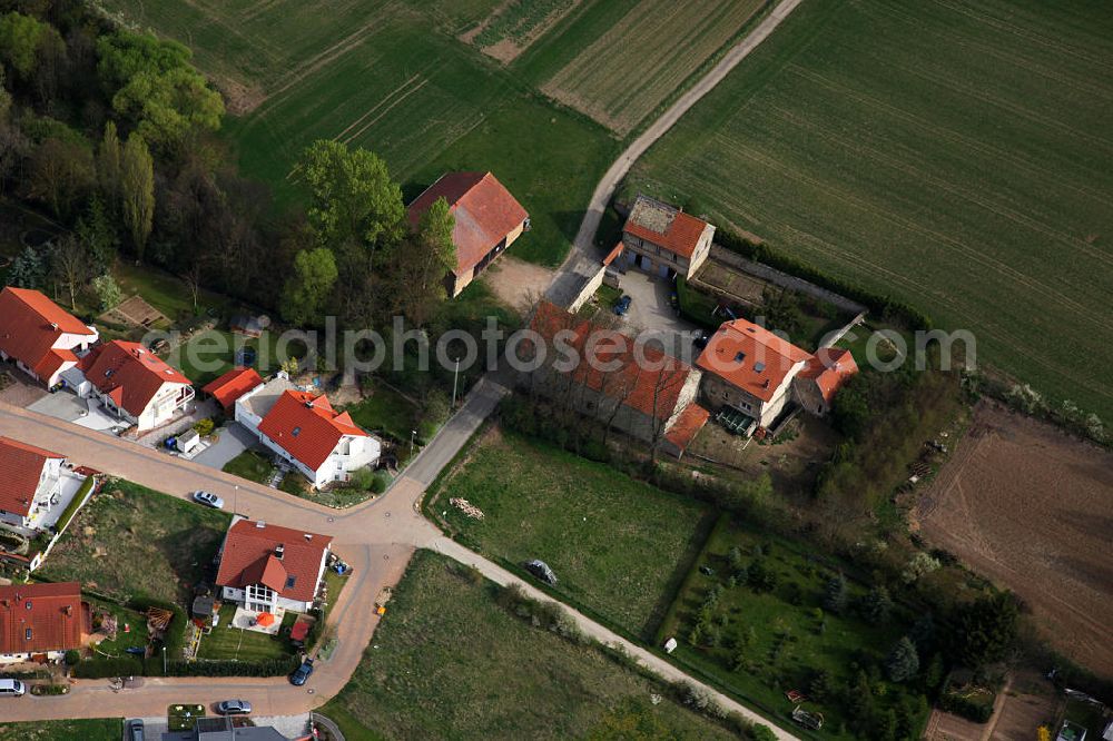 Freimersheim from the bird's eye view: Freimersheim, a district of Alzey-Worms in Rhineland-Palatinate