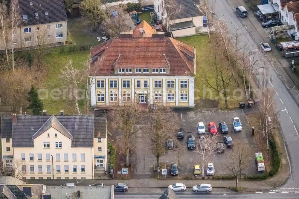 Hamm from above - Leisure Centre - Amusement Park of the Arbeiterwohlfahrt Tagesstaette for people with mental disabilities at Alter Uentrop Weg in the district Norddinker in Hamm at Ruhrgebiet in the state North Rhine-Westphalia, Germany