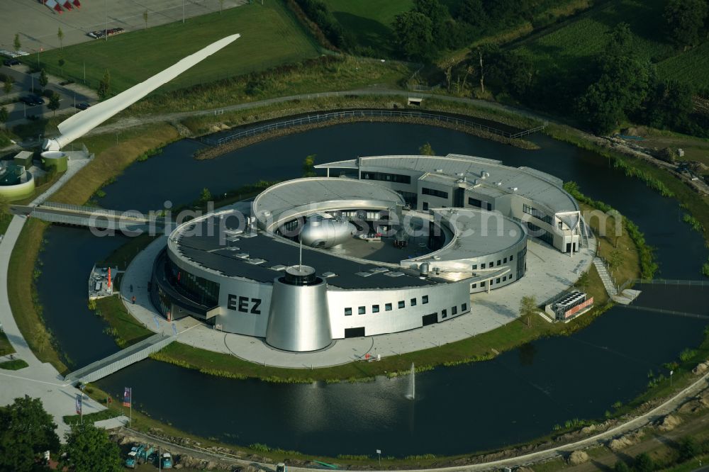 Aerial photograph Aurich - Leisure Centre - Amusement Park ENERGIE ERLEBNIS ZENTRUM on street Osterbusch in the district Tannenhausen in Aurich Ostfriesland in the state Lower Saxony, Germany