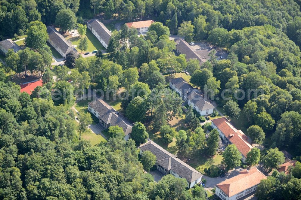 Aerial image Joachimsthal - Leisure Centre - Amusement Park Europaeische Jugenderholungs- und Begegnungsstaette Werbellinsee in Joachimsthal in the state Brandenburg