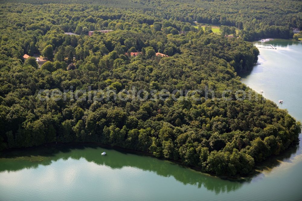 Aerial photograph Joachimsthal - Leisure Centre - Amusement Park Europaeische Jugenderholungs- und Begegnungsstaette Werbellinsee in Joachimsthal in the state Brandenburg