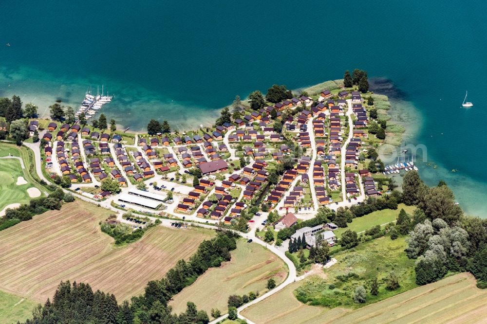 Aerial photograph Sankt Lorenz - Leisure Centre - Amusement Park Freizeitpark Sankt Lorenz/Achort in Sankt Lorenz in Oberoesterreich, Austria