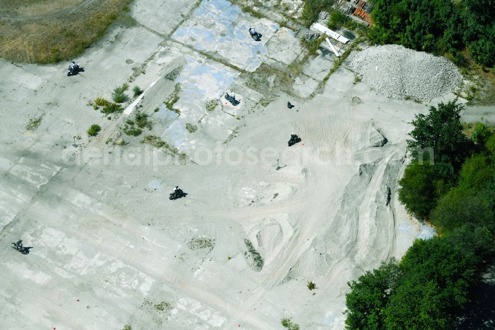 Aerial image Wesendorf - Leisure Centre - Amusement Park Hammerstein Park Wesendorf along the Lange Strasse in Wesendorf in the state Lower Saxony, Germany