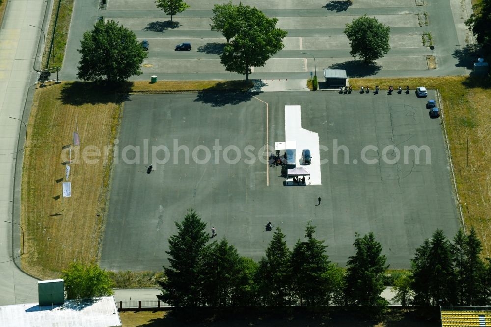 Aerial image Wesendorf - Leisure Centre - Amusement Park Hammerstein Park Wesendorf along the Lange Strasse in Wesendorf in the state Lower Saxony, Germany