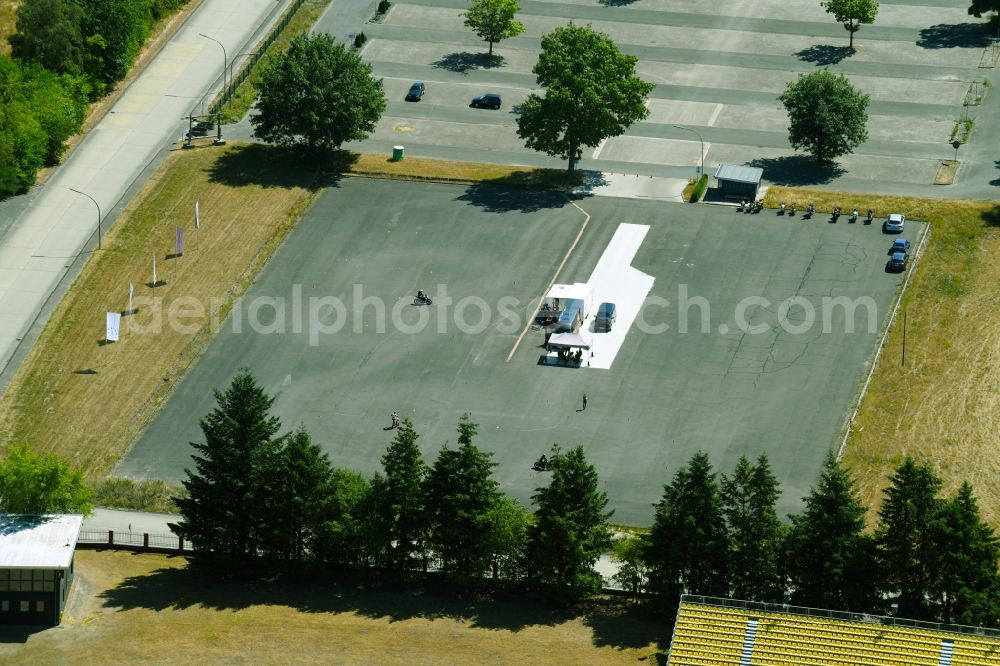 Aerial photograph Wesendorf - Leisure Centre - Amusement Park Hammerstein Park Wesendorf along the Lange Strasse in Wesendorf in the state Lower Saxony, Germany