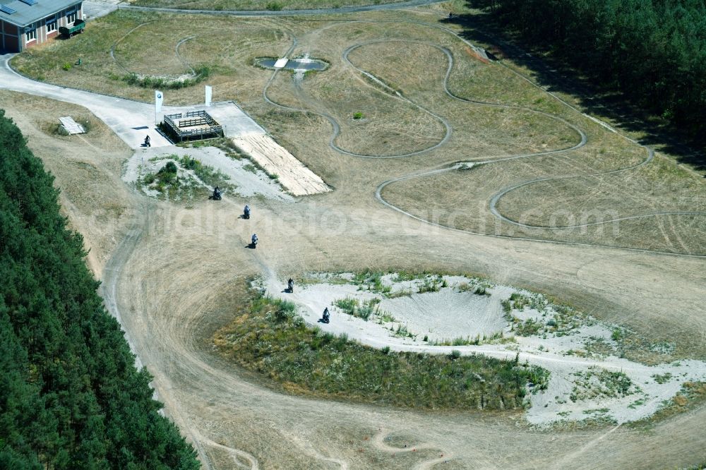 Wesendorf from the bird's eye view: Leisure Centre - Amusement Park Hammerstein Park Wesendorf along the Lange Strasse in Wesendorf in the state Lower Saxony, Germany